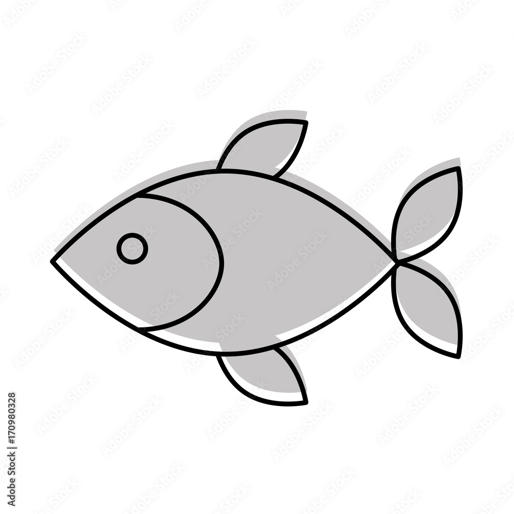 fish shop store market with freshness seafood meal vector illustration fish shop store market with freshness seafood meal vector illustration