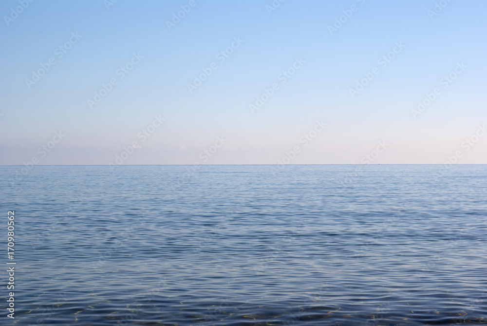 Obraz premium Background. Seascape. Surroundings of the island of Crete, Greece.