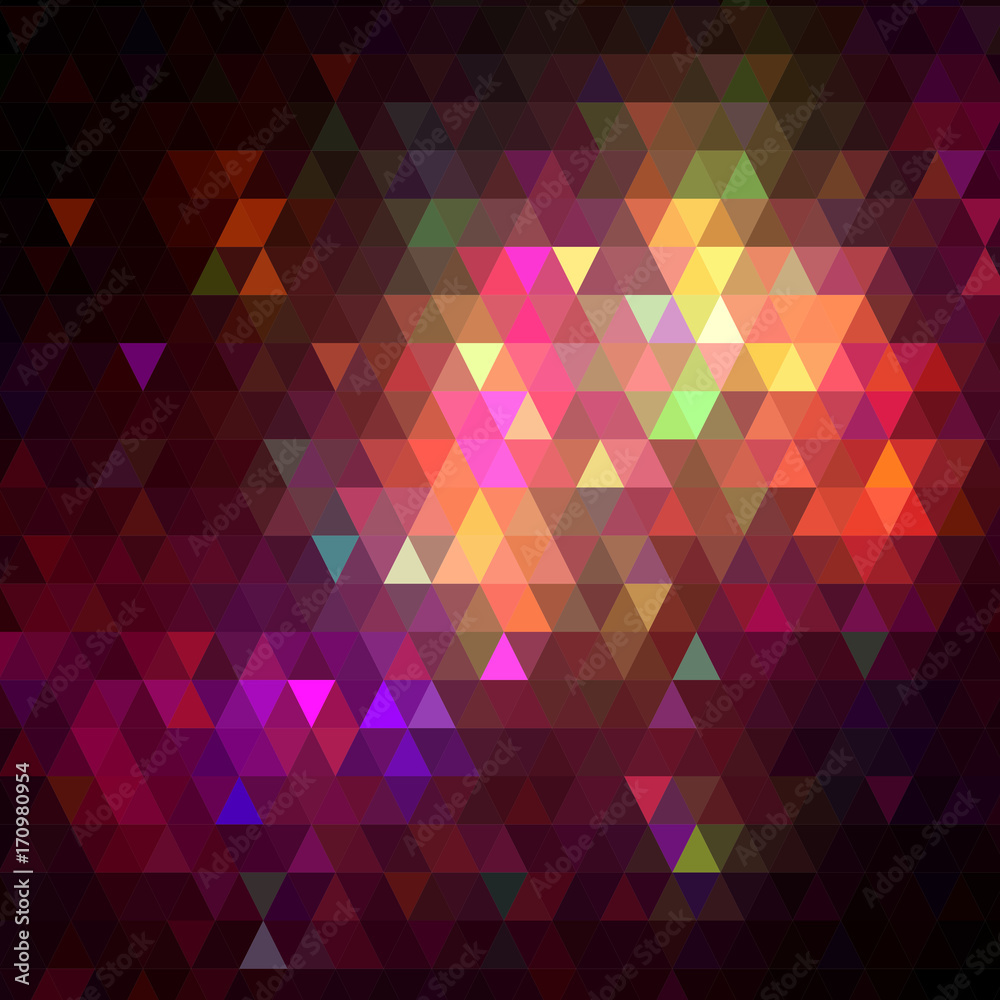 Obraz premium Vector Abstract Geometric Triangular Background. Trendy Triangle Polygonal Mosaic Template Pattern. 
