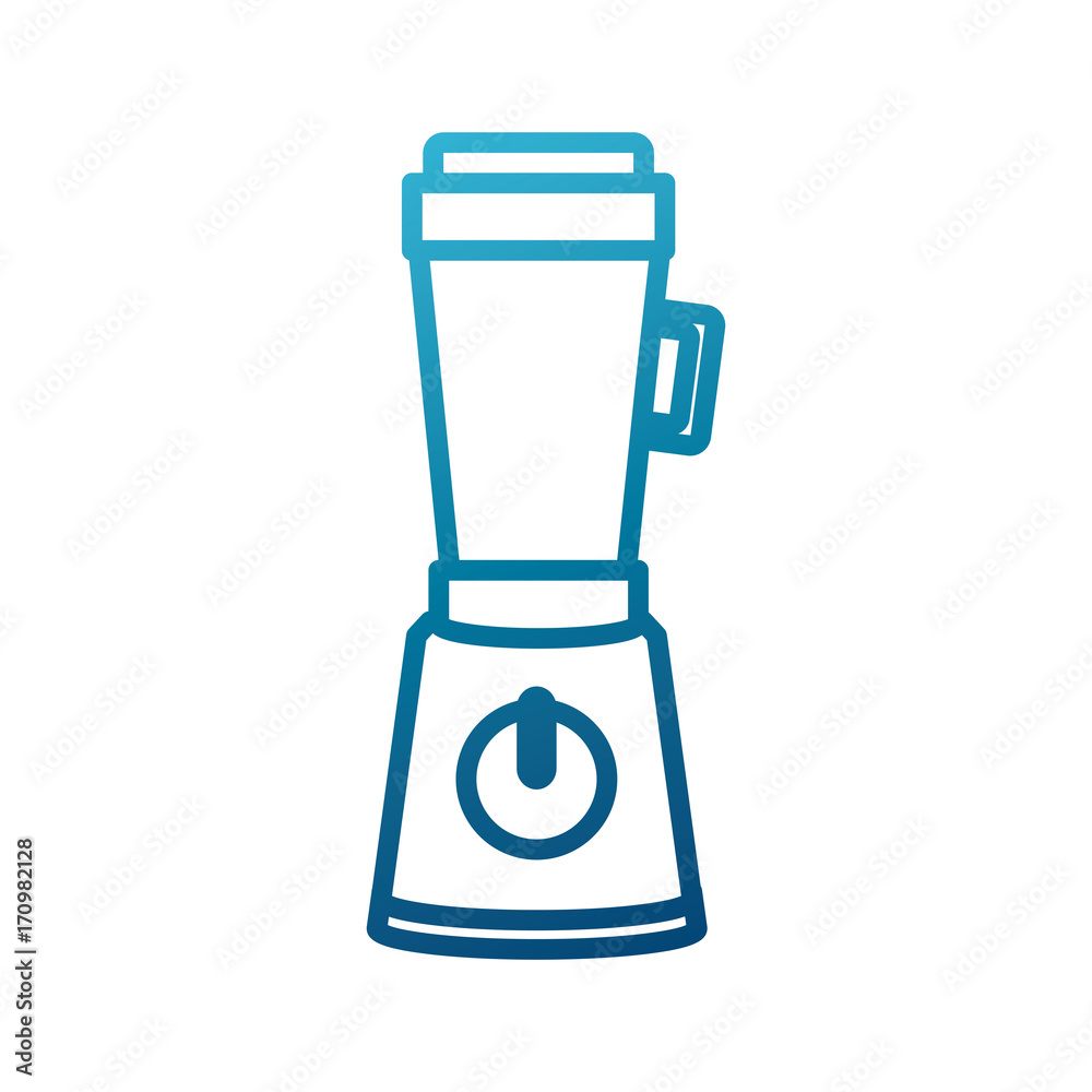 electric blender kitchen icon vector illustration graphic design
