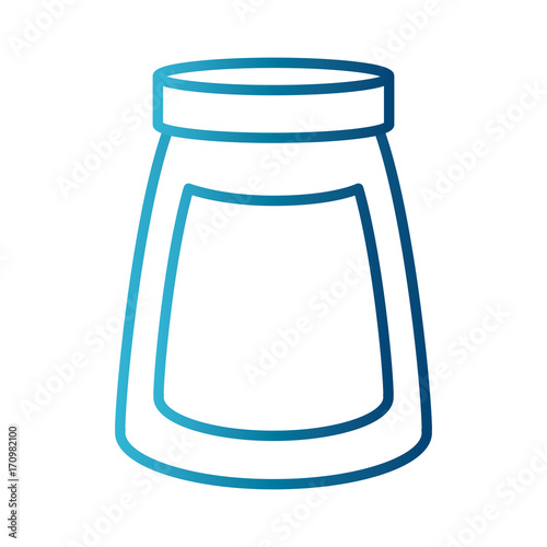 coffee ground jar icon vector illustration graphic design