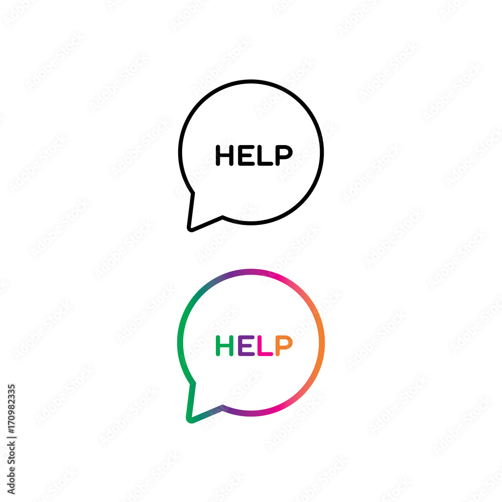 Help vector icon, faq symbol. Modern, simple flat vector illustration for web site or mobile app Help vector icon, faq symbol. Modern, simple flat vector illustration for web site or mobile app
