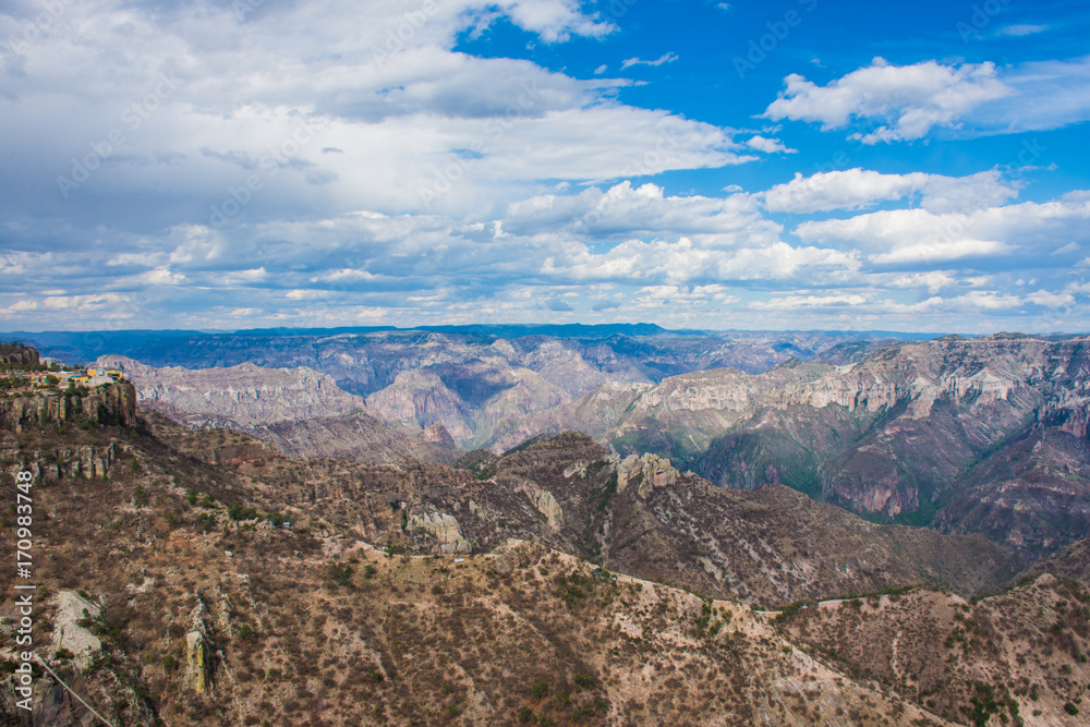 Chihuahua canyon view