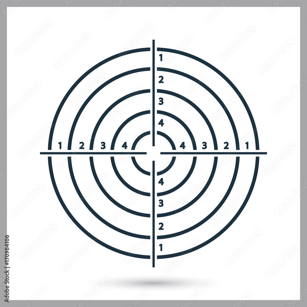 Target simple icon Target simple icon