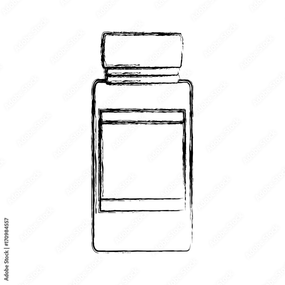 uncolored, glass canning jar doodle over white background vector illsutration uncolored, glass canning jar doodle over white background vector illsutration