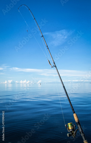 Sea fishing in summer season