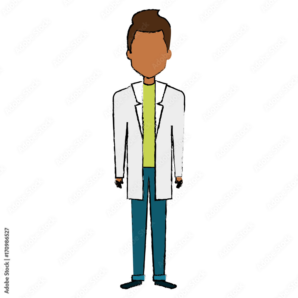 male doctor avatar character vector illustration design male doctor avatar character vector illustration design