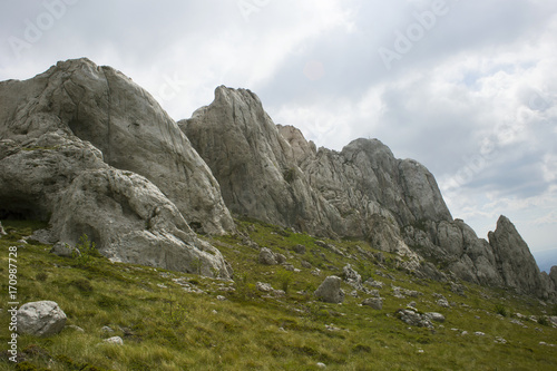 Tulove grede (part of Velebit mountain in Croatia) landscape