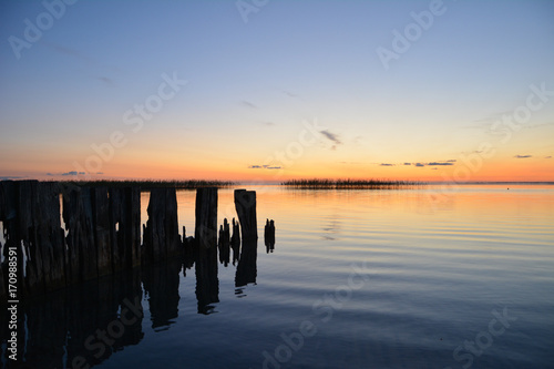 Sonnenaufgang am See