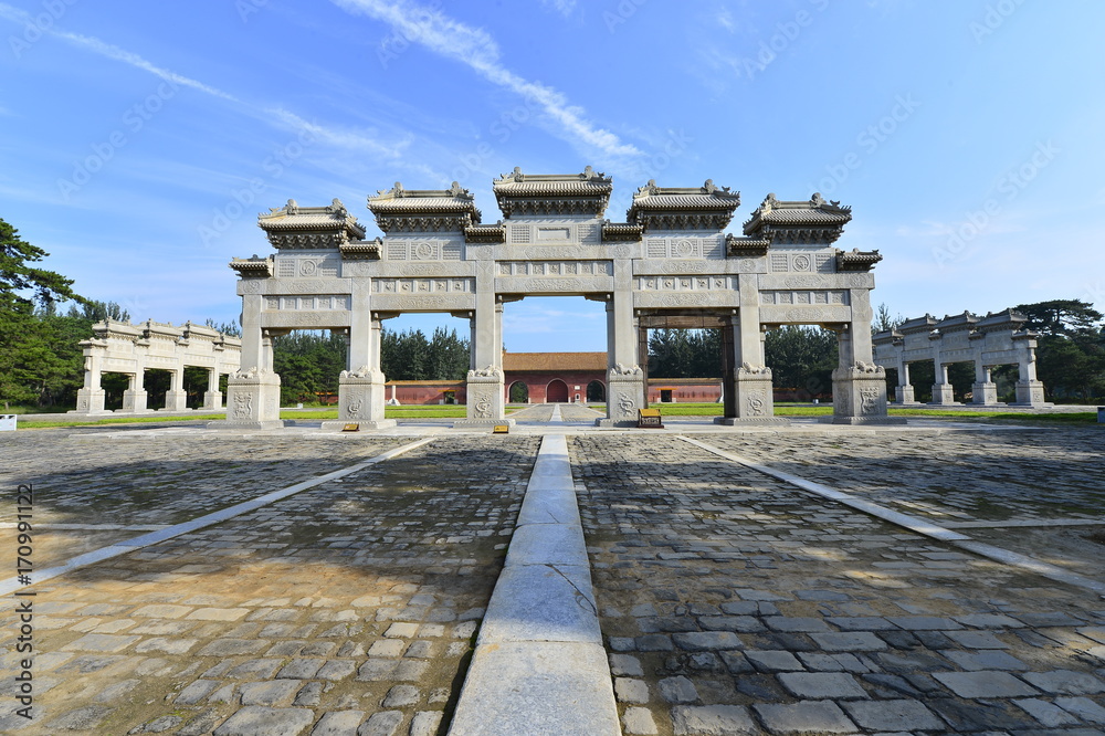 Obraz premium Ancient buildings in China