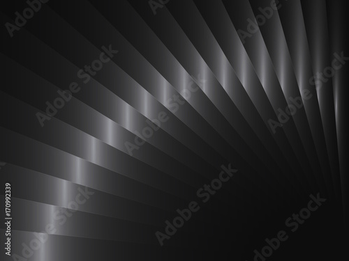 Abstract background with metal strips. Vector illustration