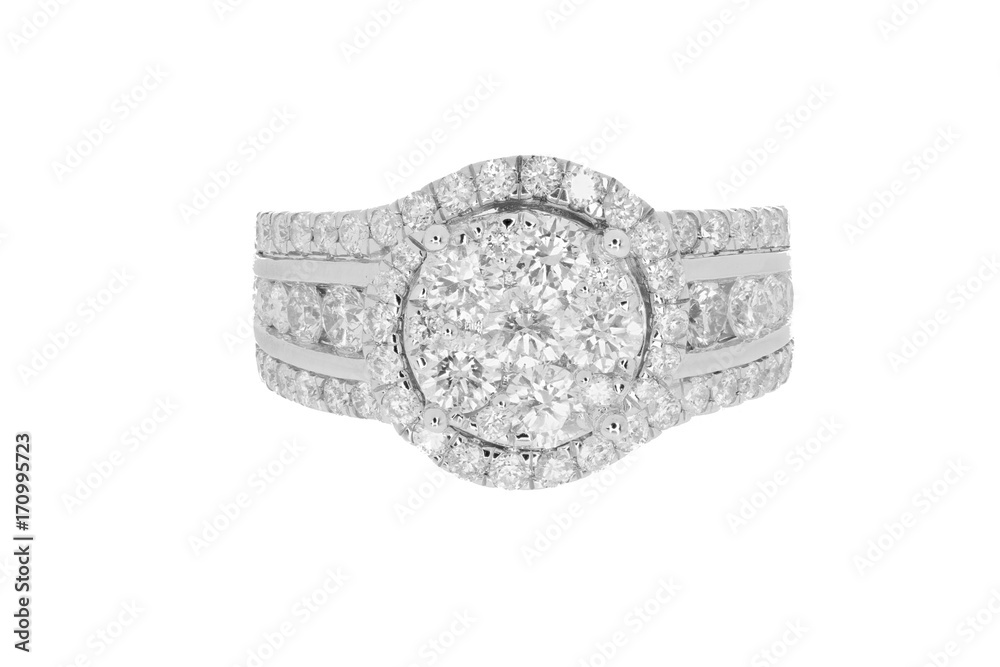 Obraz premium Diamond Engagement Ring