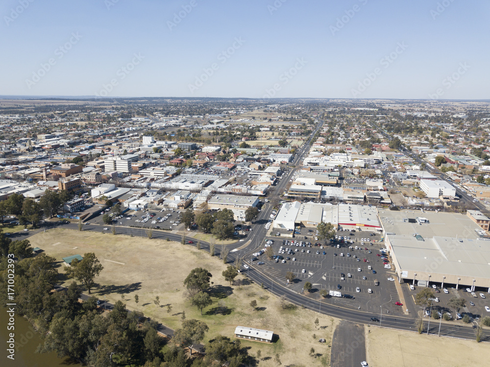 town of Dubbo, New South Wales,Australia.