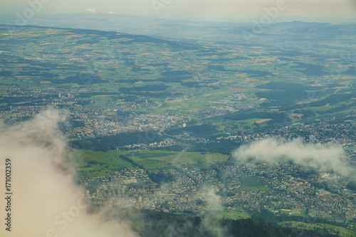 Awesome landscape over Mount Pilatus