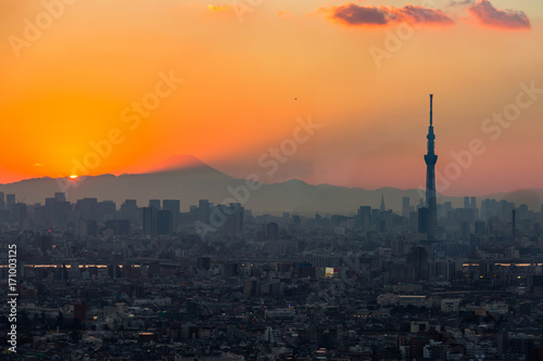 Tokyo Sunset © vichie81
