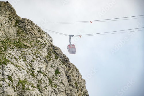 The new and beautiful aerial cable car - Dragon Ride