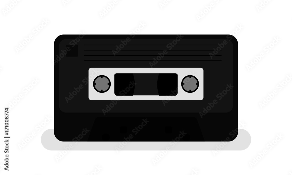 Mixtape. vector illustration of a retro cassette in bright colours on a green background. mixtape concept. eps 10 Mixtape. vector illustration of a retro cassette in bright colours on a green background. mixtape concept. eps 10