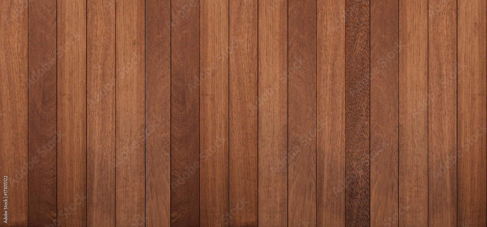 Obraz premium Wood texture background, panoramic wood planks