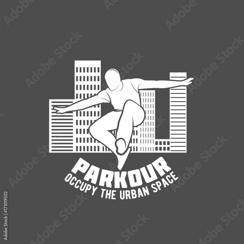 parkour and free running badge