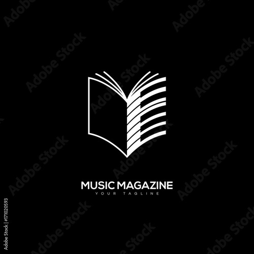 Music magazine logo