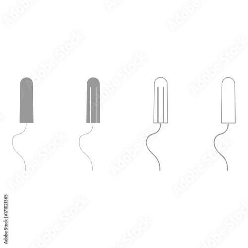 Women hygiene tampons it is icon .