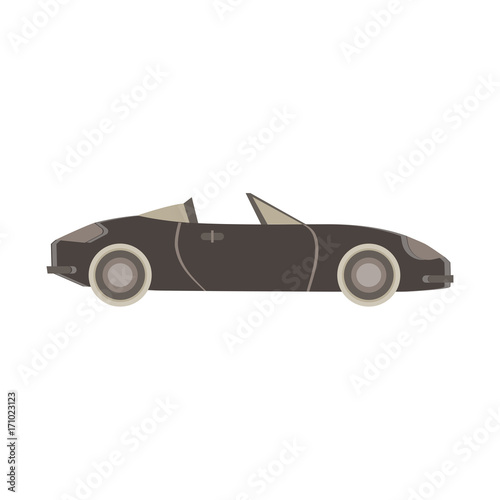 Car icon vector illustration isolated vehicle transportation tranposrt automobile auto flat design set wheel symbol sign © GOLDMAN