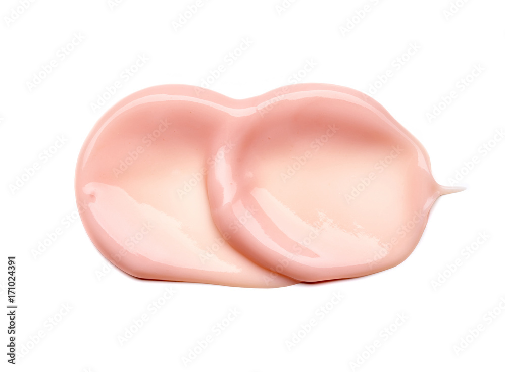smear paint of cosmetic products smear paint of cosmetic products