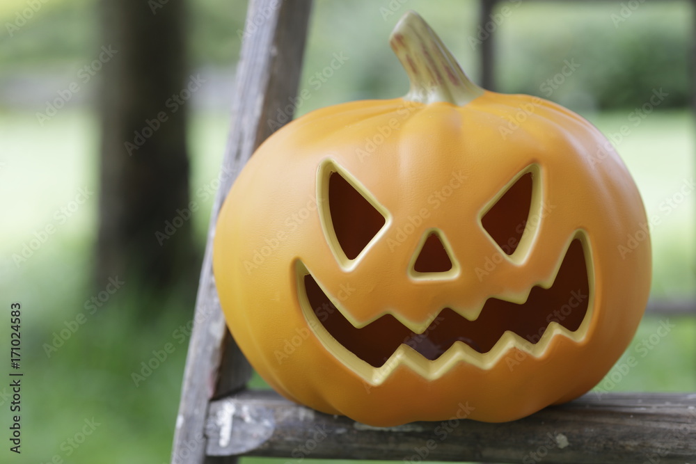 ハロウィン 怖いランタン Stock Photo Adobe Stock