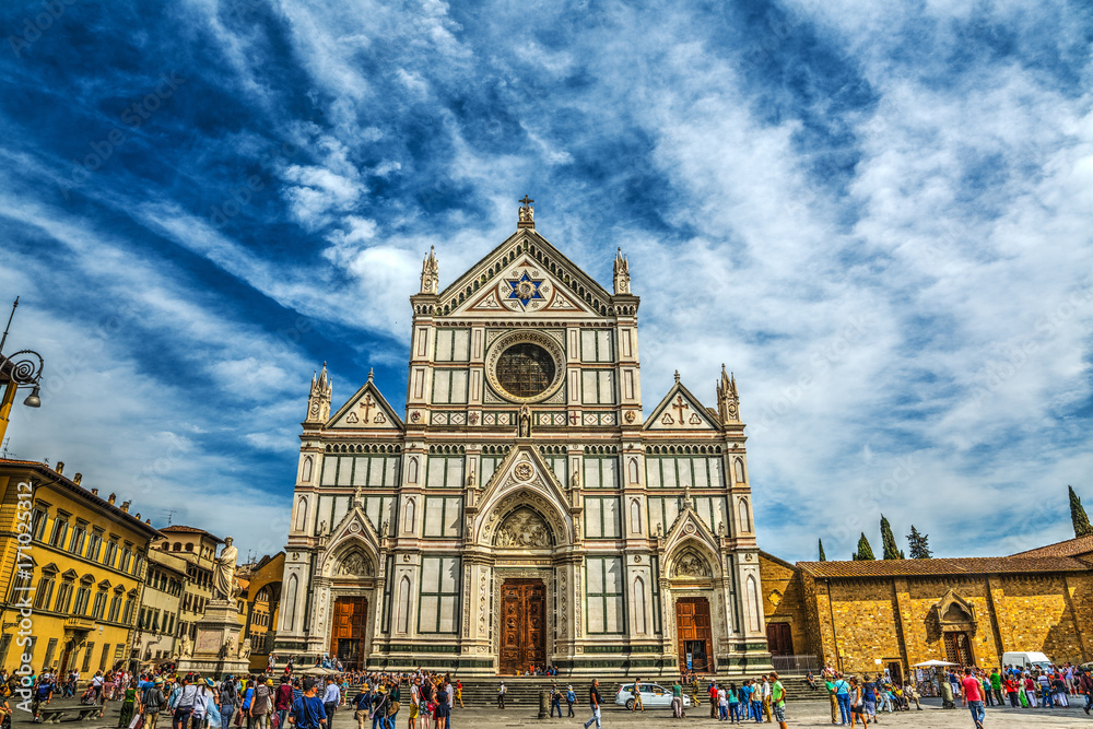 Santa Croce cathedral in Florence