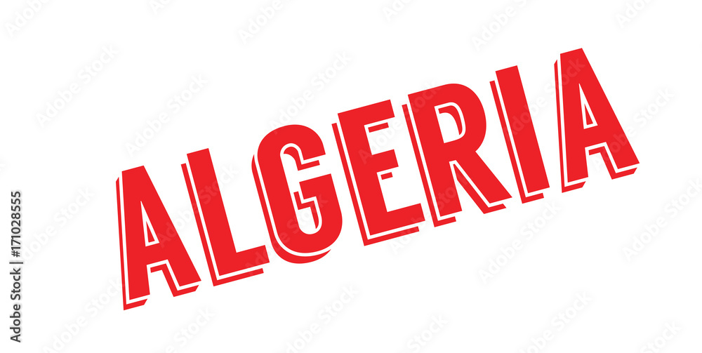 Algeria rubber stamp. Grunge design with dust scratches. Effects can be easily removed for a clean, crisp look. Color is easily changed. Algeria rubber stamp. Grunge design with dust scratches. Effects can be easily removed for a clean, crisp look. Color is easily changed.