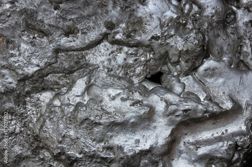 Slika na platnu incredible landscape of molten metal