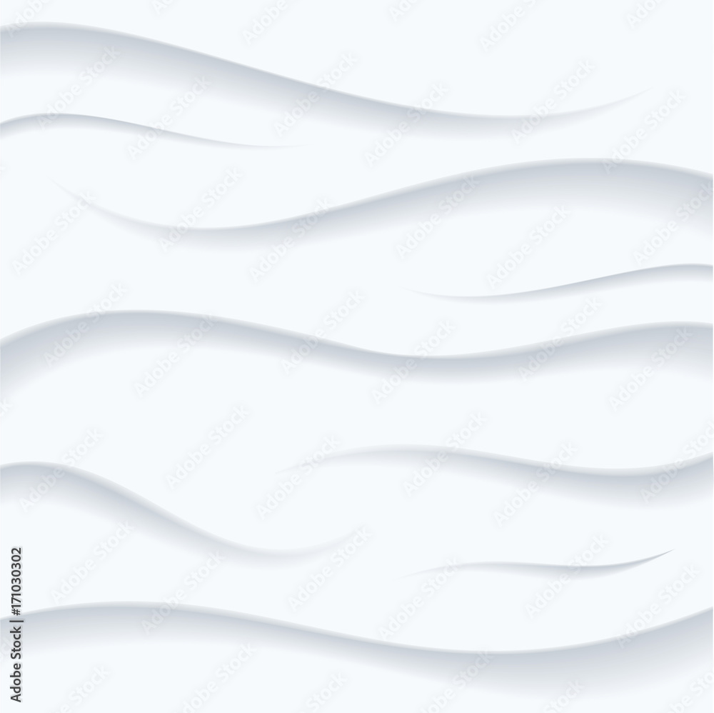 White Wavy abstract vector background. Waves Lines Design White Wavy abstract vector background. Waves Lines Design