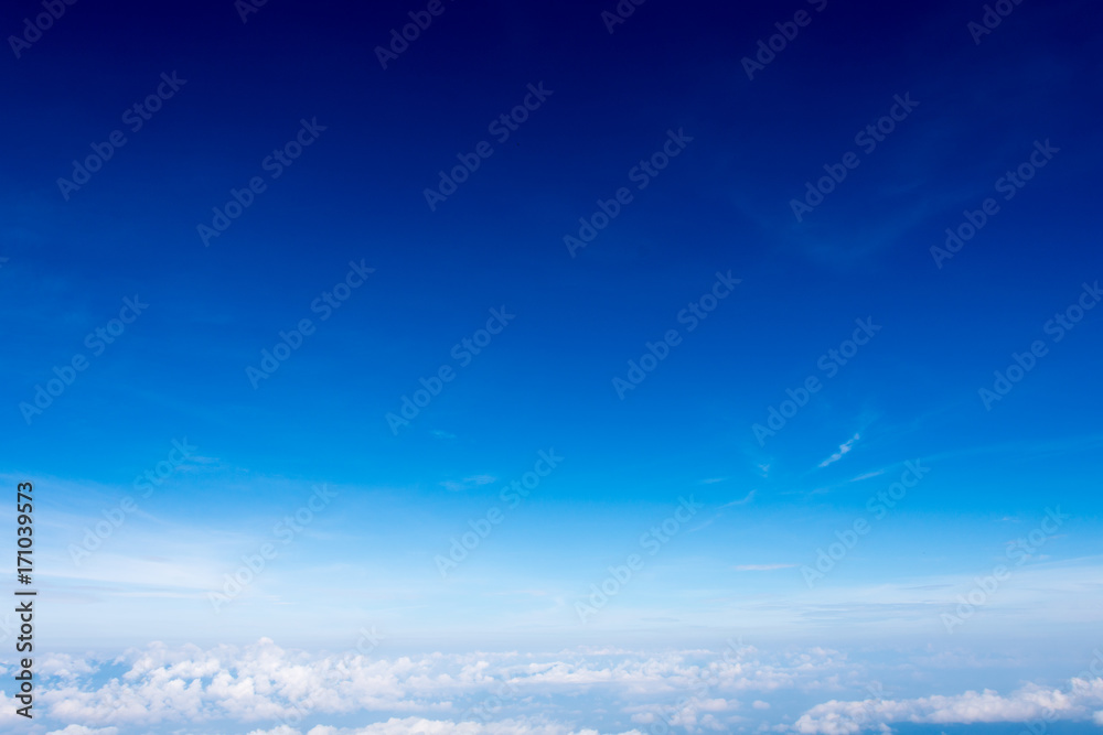 Fototapeta premium niebieskie niebo