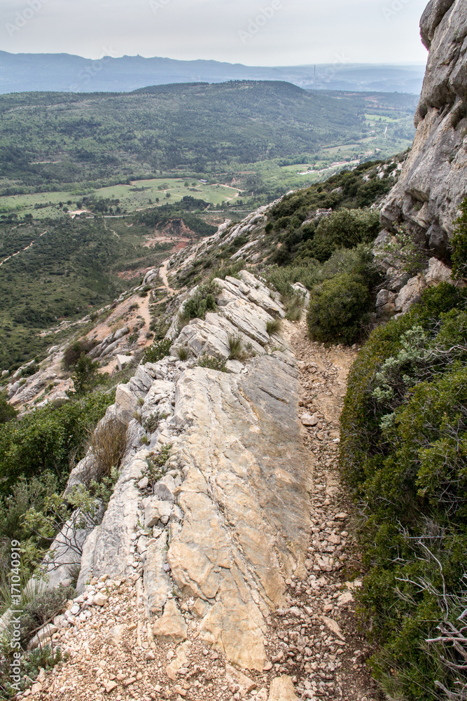 the Sainte-Victoire mountain, near Aix-en-Provence, which inspired the painter Paul Cezanne the Sainte-Victoire mountain, near Aix-en-Provence, which inspired the painter Paul Cezanne