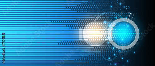 virtual reality in life future technology background