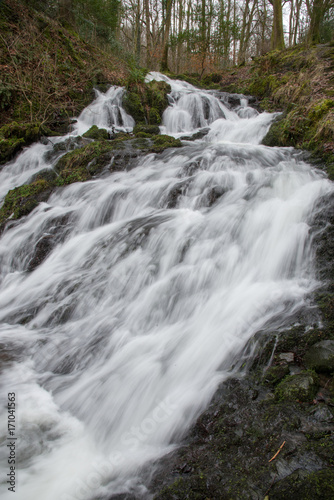 Wynlass beck waterfall  Miller Ground  Cumbria
