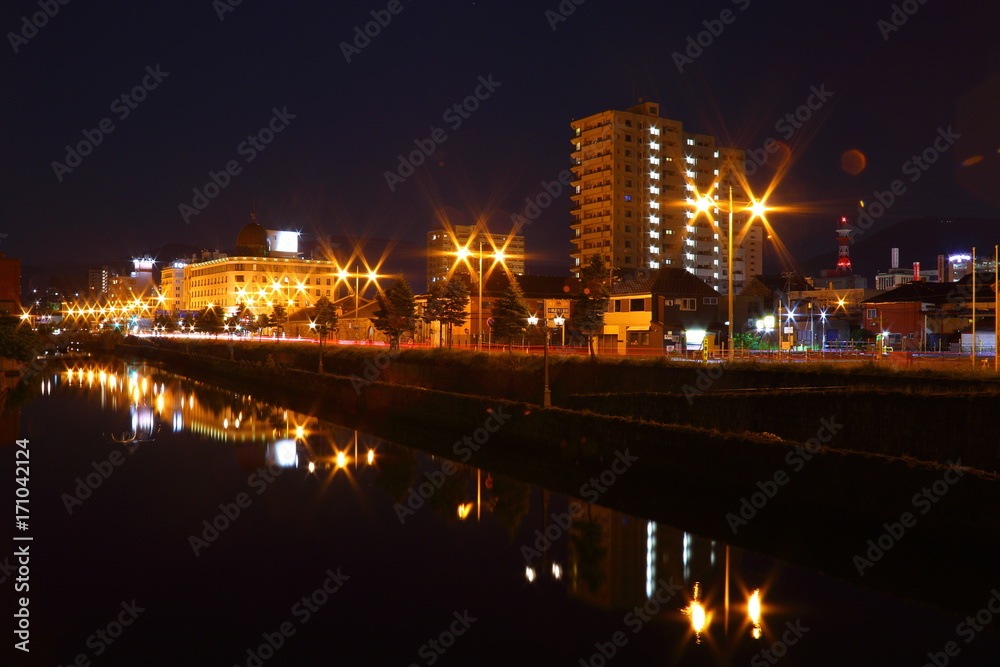 Otaru night view