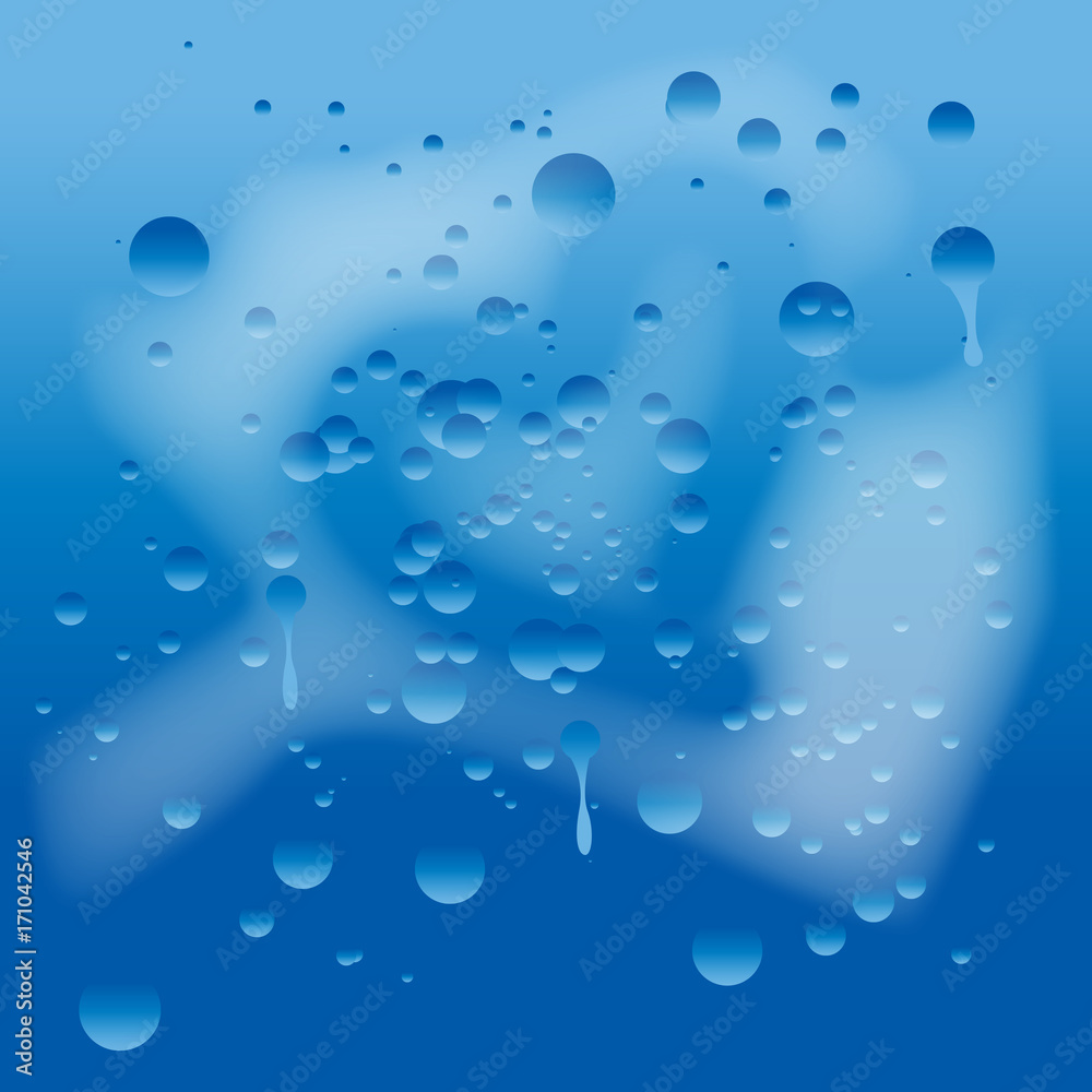 Water Bubbles Background - Moisture background