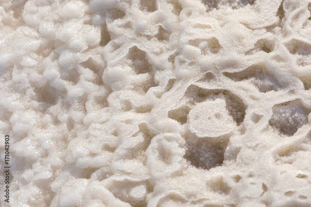 Dead Sea salt crystals natural mineral formation at the Dead Sea, Israel. Dead Sea salt crystals natural mineral formation at the Dead Sea, Israel.