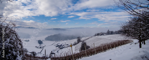 Winterlandschaft in der Obersteiermark