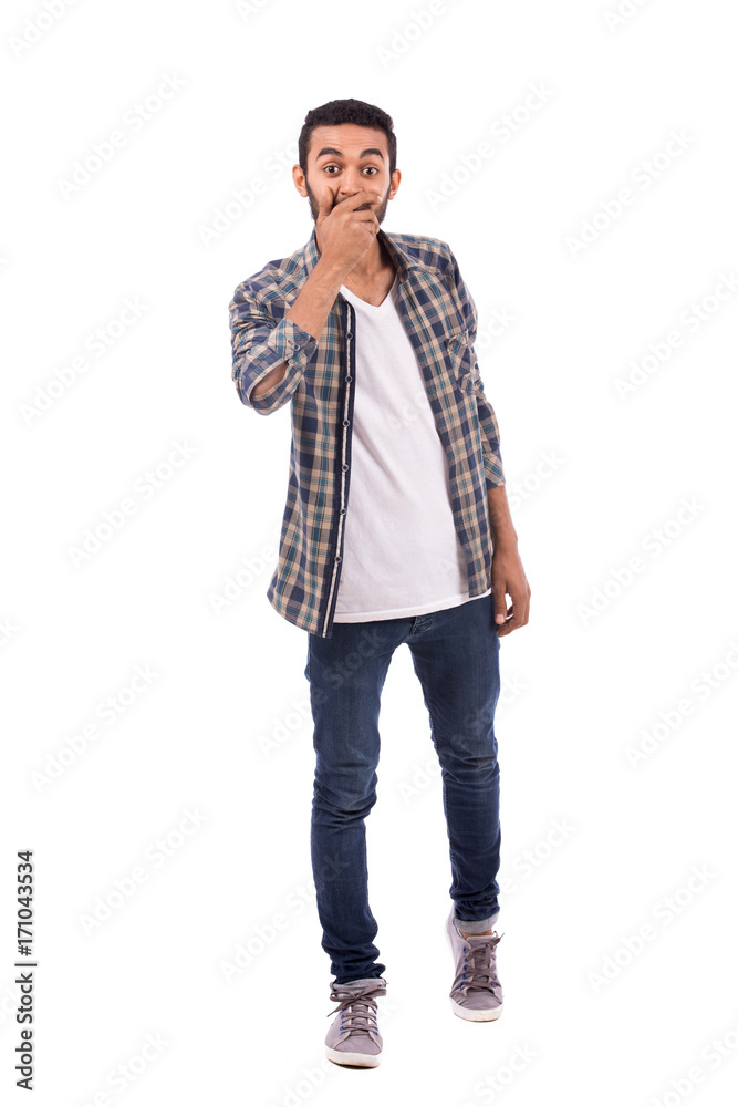 Smiling young man Smiling young man
