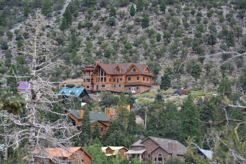 An Alpine lodge at Mount Charleston in Nevada. photo