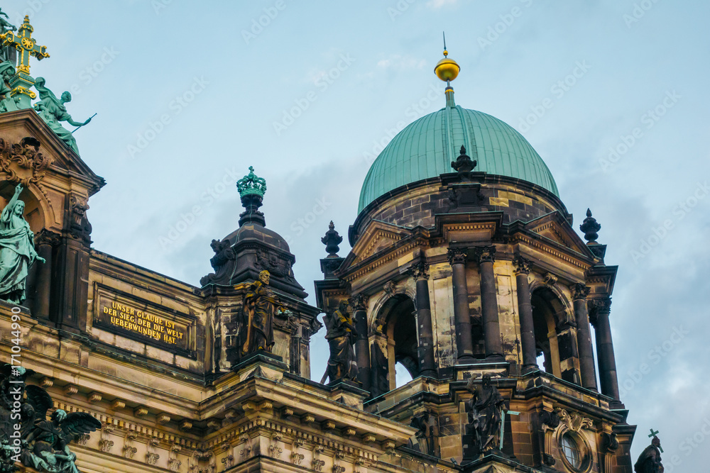 detailed view of berlin cathedral