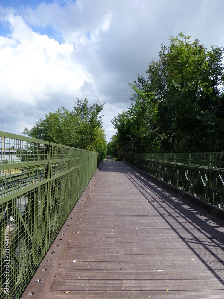 Bailey bridge for cycling track 