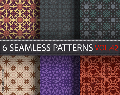Pattern seamless texture repeat vector background.