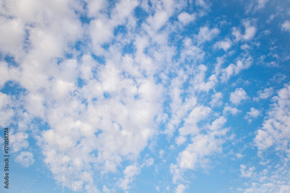 Sky and clouds. Clouds are rushing on a blue sky background. Sky and clouds. Clouds are rushing on a blue sky background.