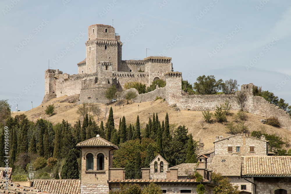 The Rocca Maggiore Assisi