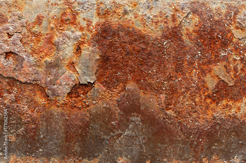 Old rusty iron background photo