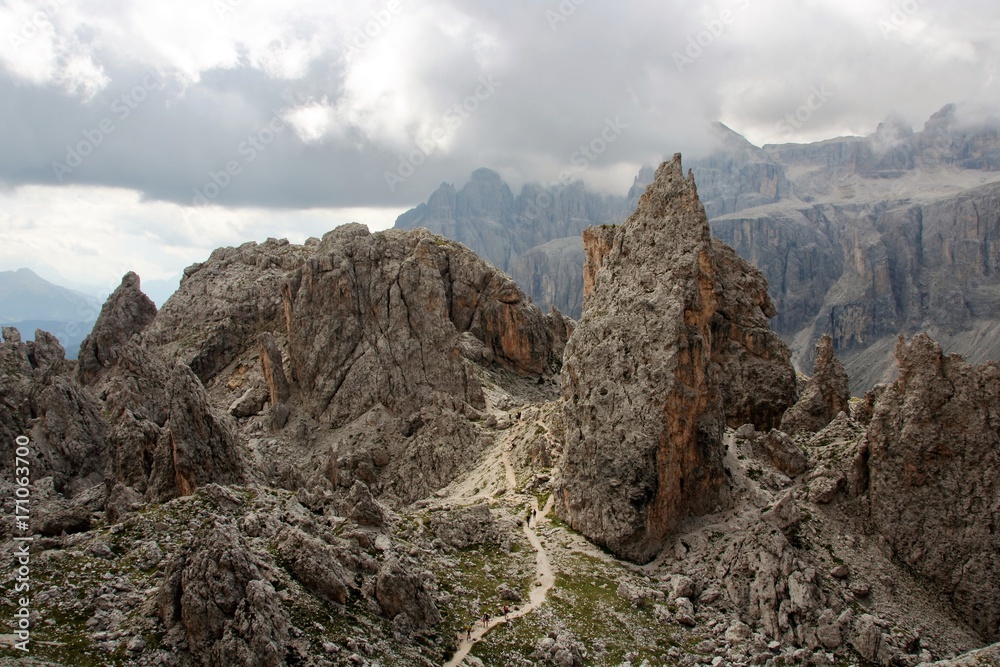 Dolomite's landscape - Col Pradat