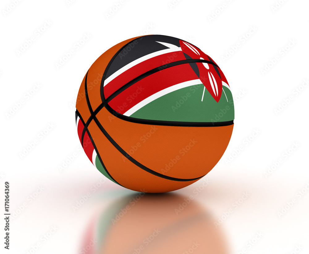 Naklejka premium Kenyan Basketball Team